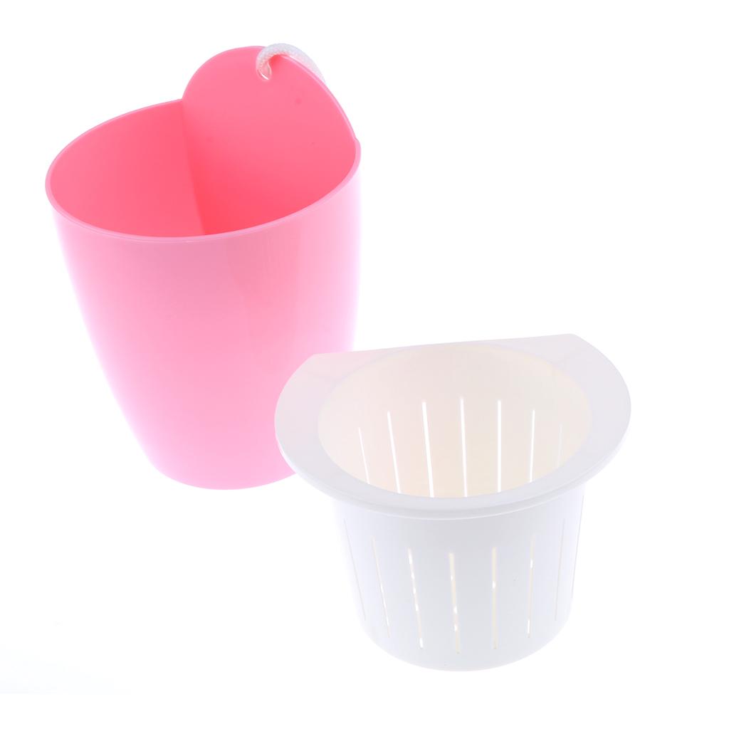 Garden Self-watering Plant Flower Pot Wall Hanging Plastic Planter