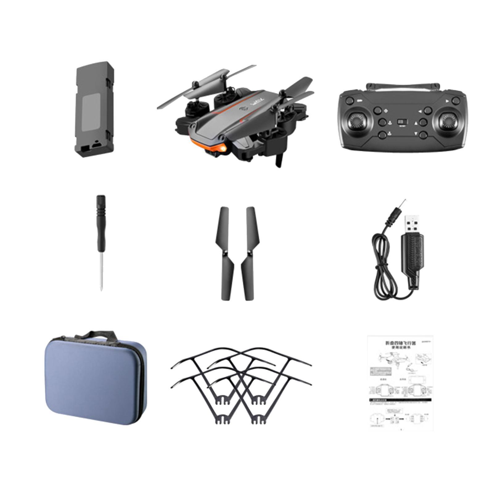 Foldable RC Drone 4K Speed Control Attractive Appearance  Key Return No