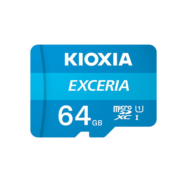 Thẻ nhớ 64GB Micro SDHC Exceria UHS-1 C10 100MB/s Kioxia (Không có Adapter) - Hàng Chính Hãng