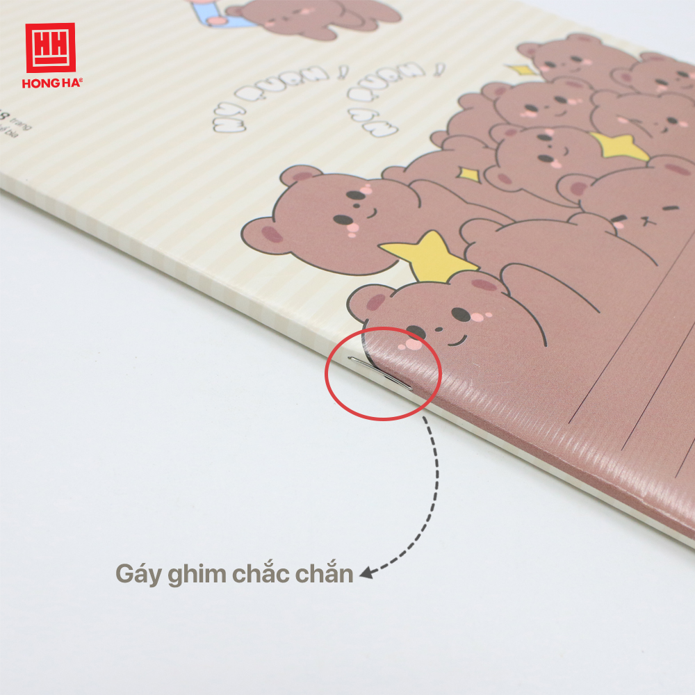 Vở 5 ô ly 48 trang Hồng Hà School Funny định lượng 100gsm - 0603