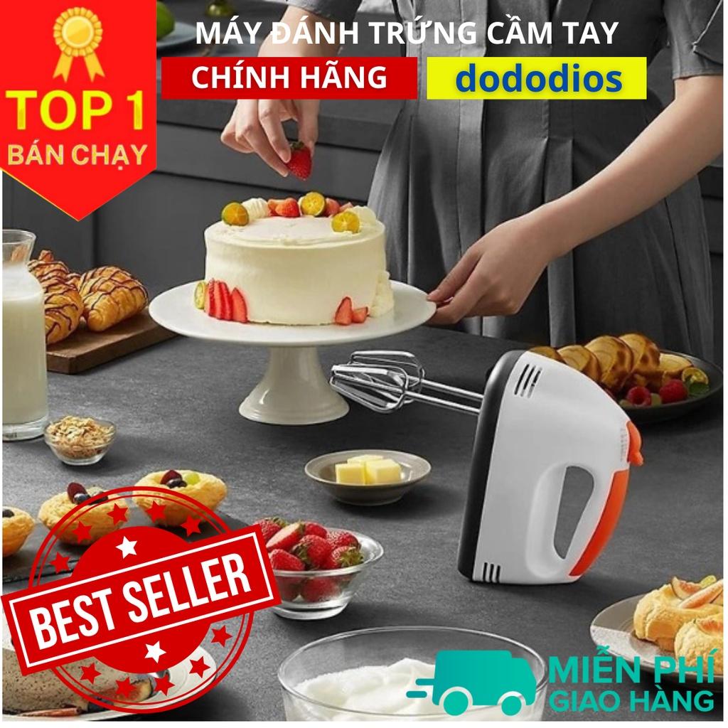 Hình ảnh Máy Đánh Trứng Cầm Tay 7 Tốc Độ, que tạo bọt cafe mini cầm tay - Hàng Chính Hãng DoDoDios