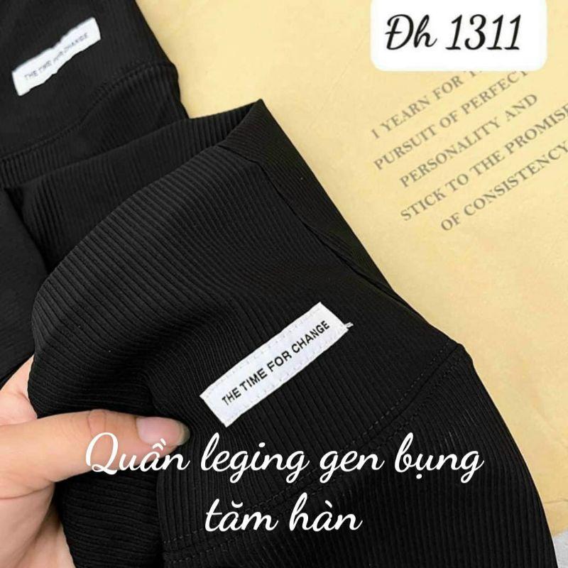 Quần legging nữ cạp cao chất tăm hàn đẹp