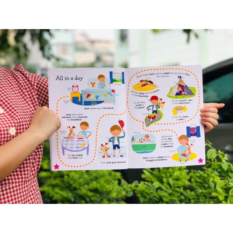 Sách 1000 usefull words Á Châu Books 1000 từ vựng Tiếng Anh cơ bản tặng kèm file nghe - Á Châu Books, bìa mềm in màu