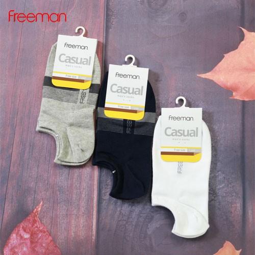Combo 3 đôi Tất vớ ngắn dưới mắt cá, chất liệu cotton FREEMAN