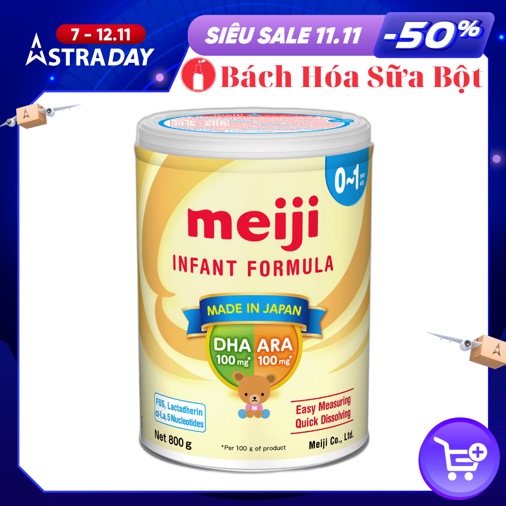 Sữa Bột Meiji 0-1 Infant Formula (800g)