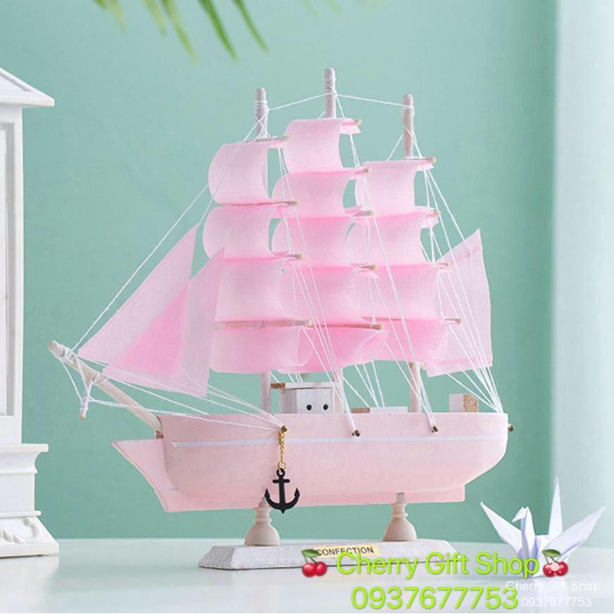 Quà Lưu Niệm - Mô Hình Thuyền Gỗ Hải Quân 22cm