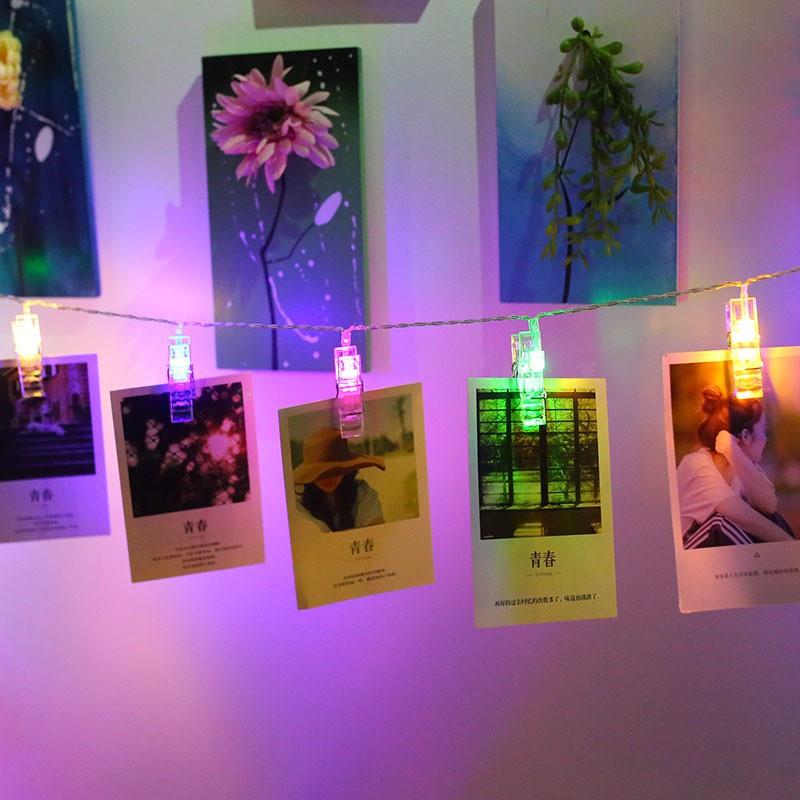 Đèn LED Kẹp Ảnh Decor siêu đẹp - Trang trí tranh vải, nhà cửa