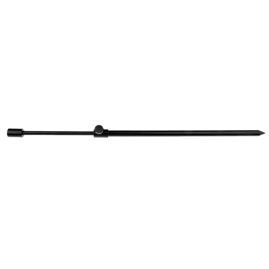 2xBlack Aluminium Alloy Carp Coarse Fishing BankSticks Bank Sticks Rod Pod