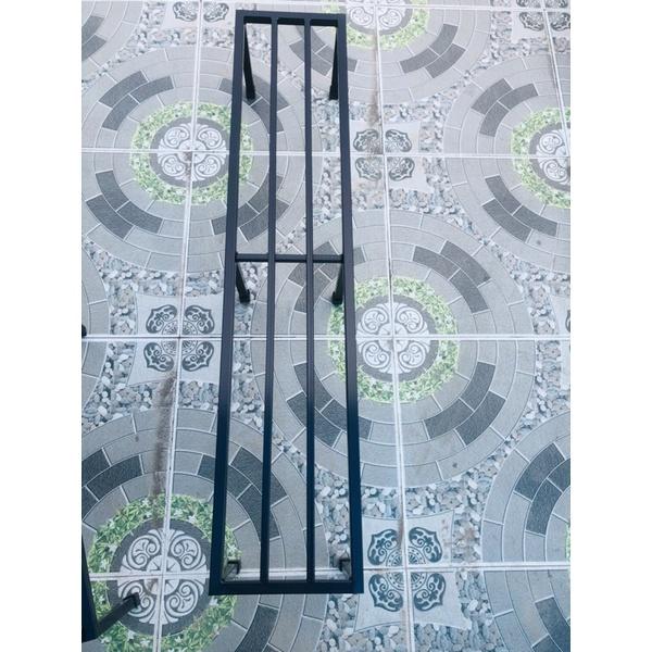 Combo 3 cái Dài 100 Rộng 25 Cao 15cm, hộp thép 2x2cm, 6 chân- giằng giữa