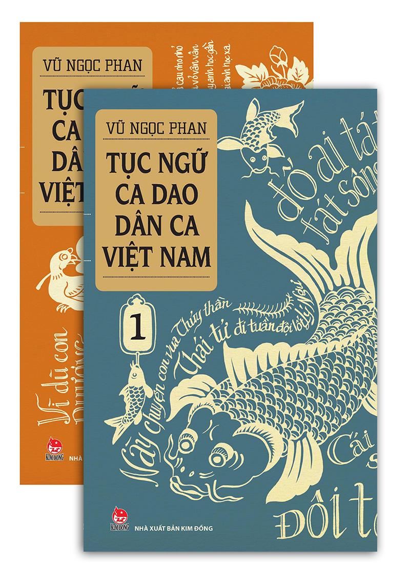 Kim Đồng - Combo Tục ngữ - Ca dao - Dân ca Việt Nam (2 quyển)