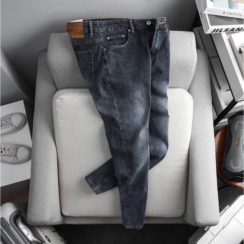 Quần Jean Nam VNXK slimfit cotton thun hàng xuất chuẩn xịn