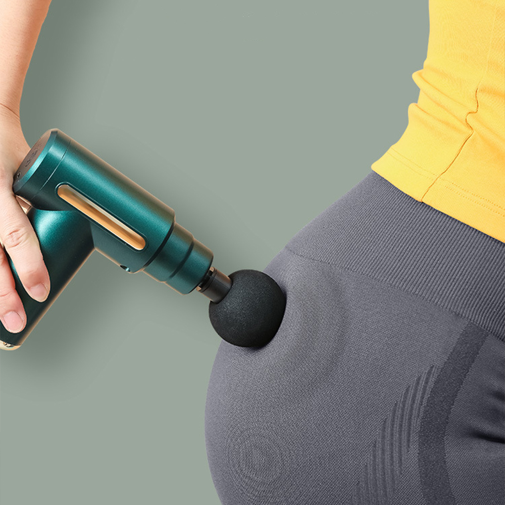 Máy mát xa cầm tay mini Massage Gun GoodFit GF212MG