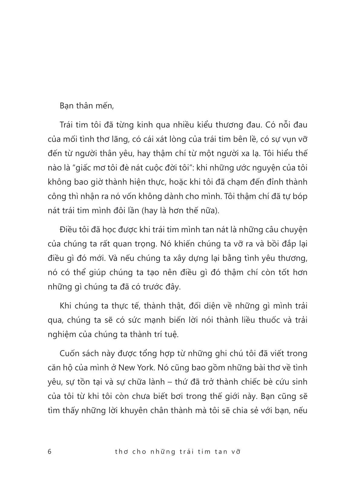 Thơ Cho Những Trái Tim Tan Vỡ