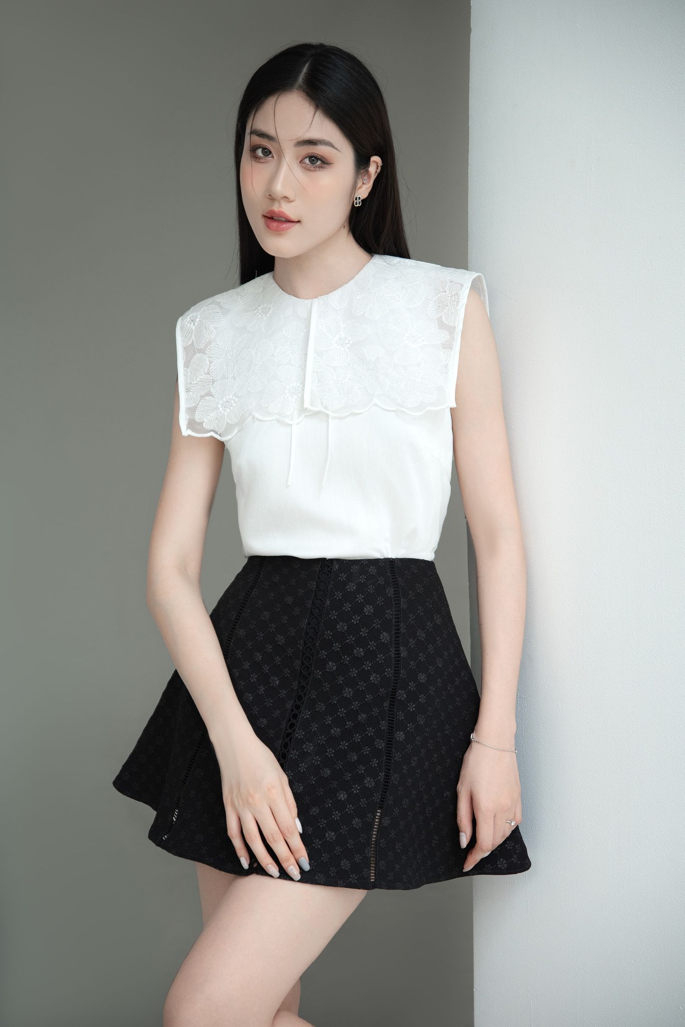 OLV - Chân váy Davina Black Skirt