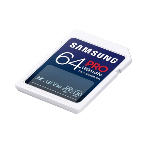 Thẻ nhớ SD Samsung Pro Ultimate SDXC UHS-I 64GB MB-SY64S/WW - Hàng chính hãng