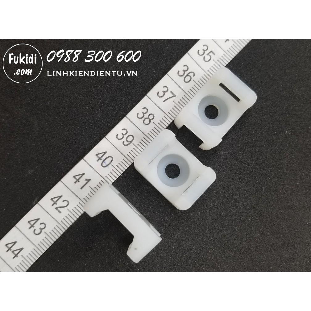 Gói 50 cái STM-2S Nút giữ dây rút, nút khóa dây dùng để bó dây điện, dây tín hiệu trong tủ điện, mạch điện tử