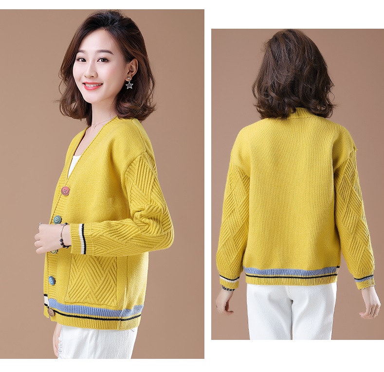 Áo khoác cardigan nữ áo khoác len form rộng đóng cúc HB03