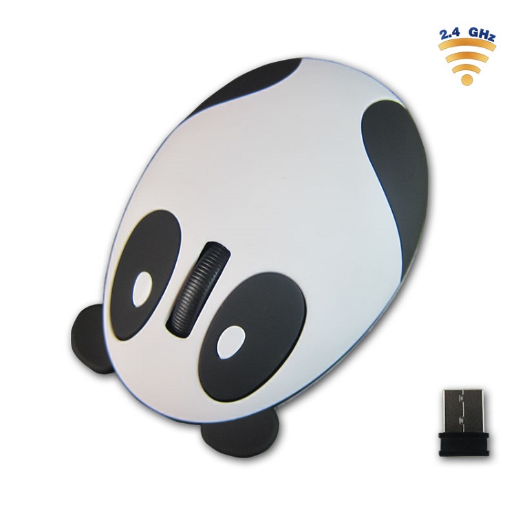 Chuột không dây mini Panda Mouse