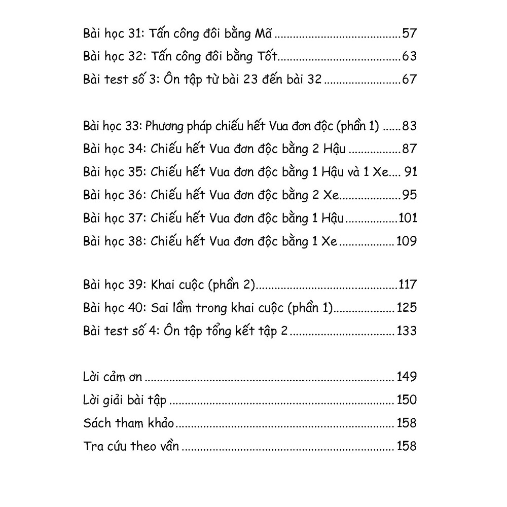 Từng bước chinh phục thế giới cờ vua - Tập 2 - Bài tập thực hành (sách dành cho trẻ em)