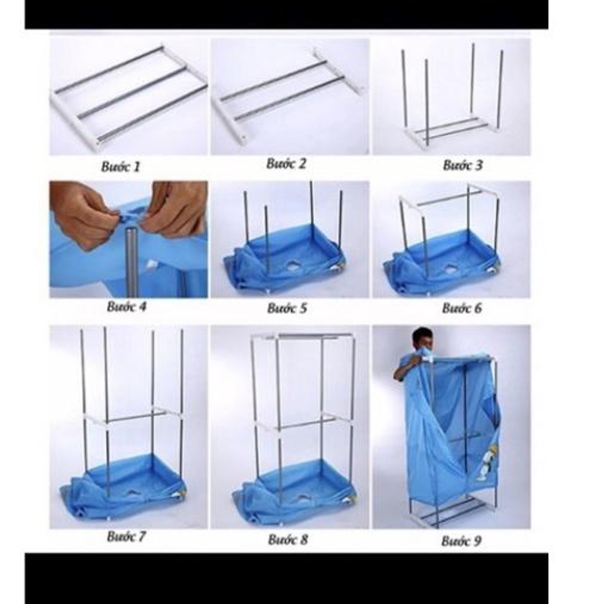 Tủ Máy Sấy Quần Áo BK-01 - Màu Ngẫu Nhiên - Hàng Chính Hãng