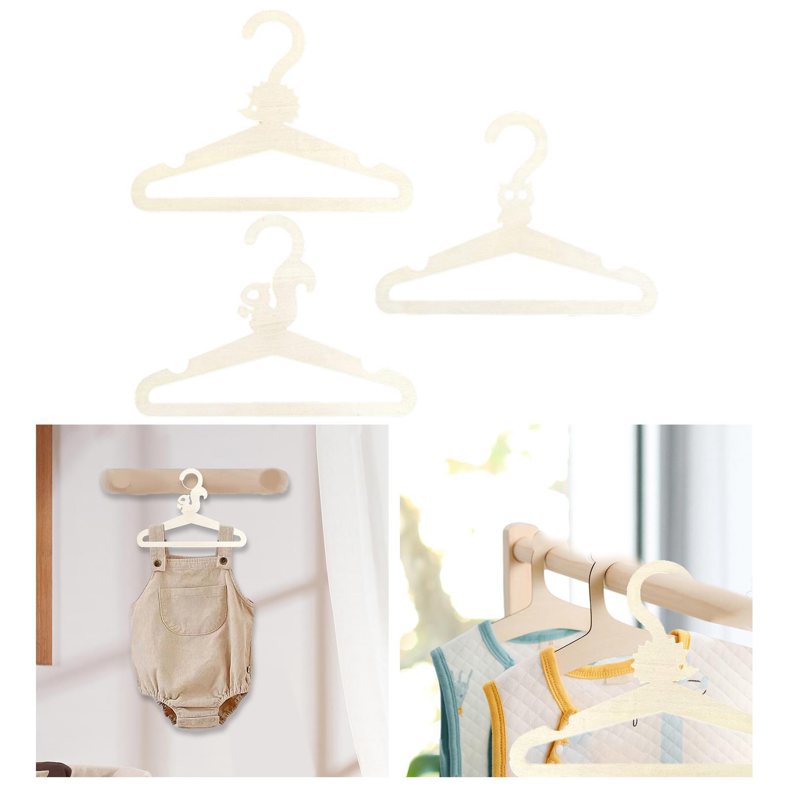 Kids Coat Hanger Clothes Drying Storage Rack Infants Hanger for Trousers
