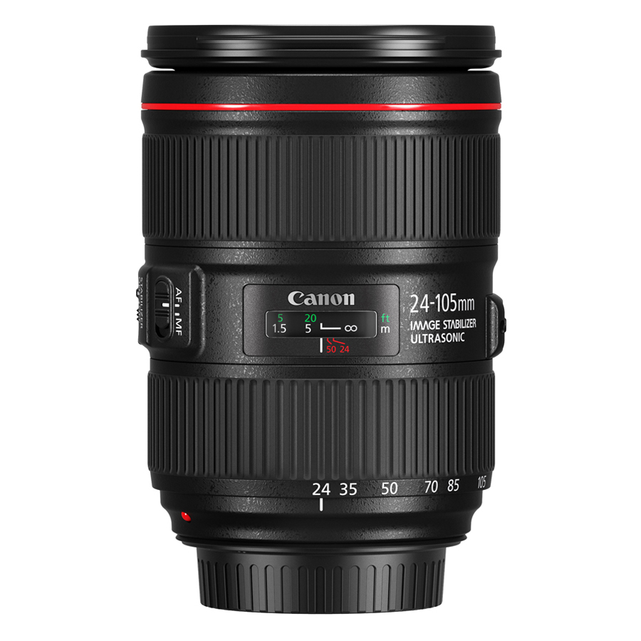 Ống Kính Canon 24-105mm f/4 L IS II (Hàng Nhập Khẩu) - Tặng Tấm Da Cừu Lau Ống Kính