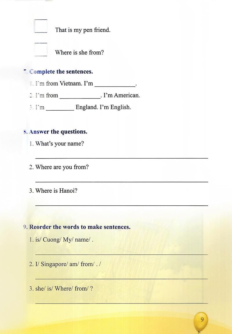 Sách Vở Thực Hành Tiếng Anh Lớp 5