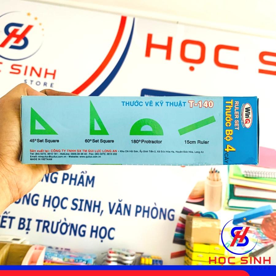 Bộ Thước dẻo 4 món WinQ T140 Dành Cho Học Sinh