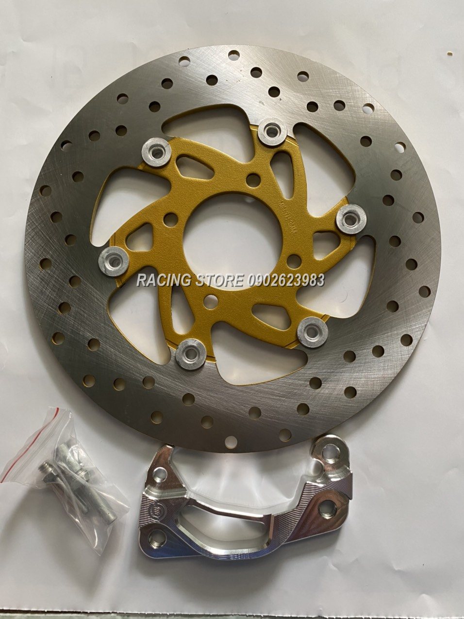 ĐĨA YAZ 245+ PAS ĐĨA CNC GẮN CHUẨN CHO SIRIUS, JUPITER, TAURUS VÀ EXCITER 2006-2010