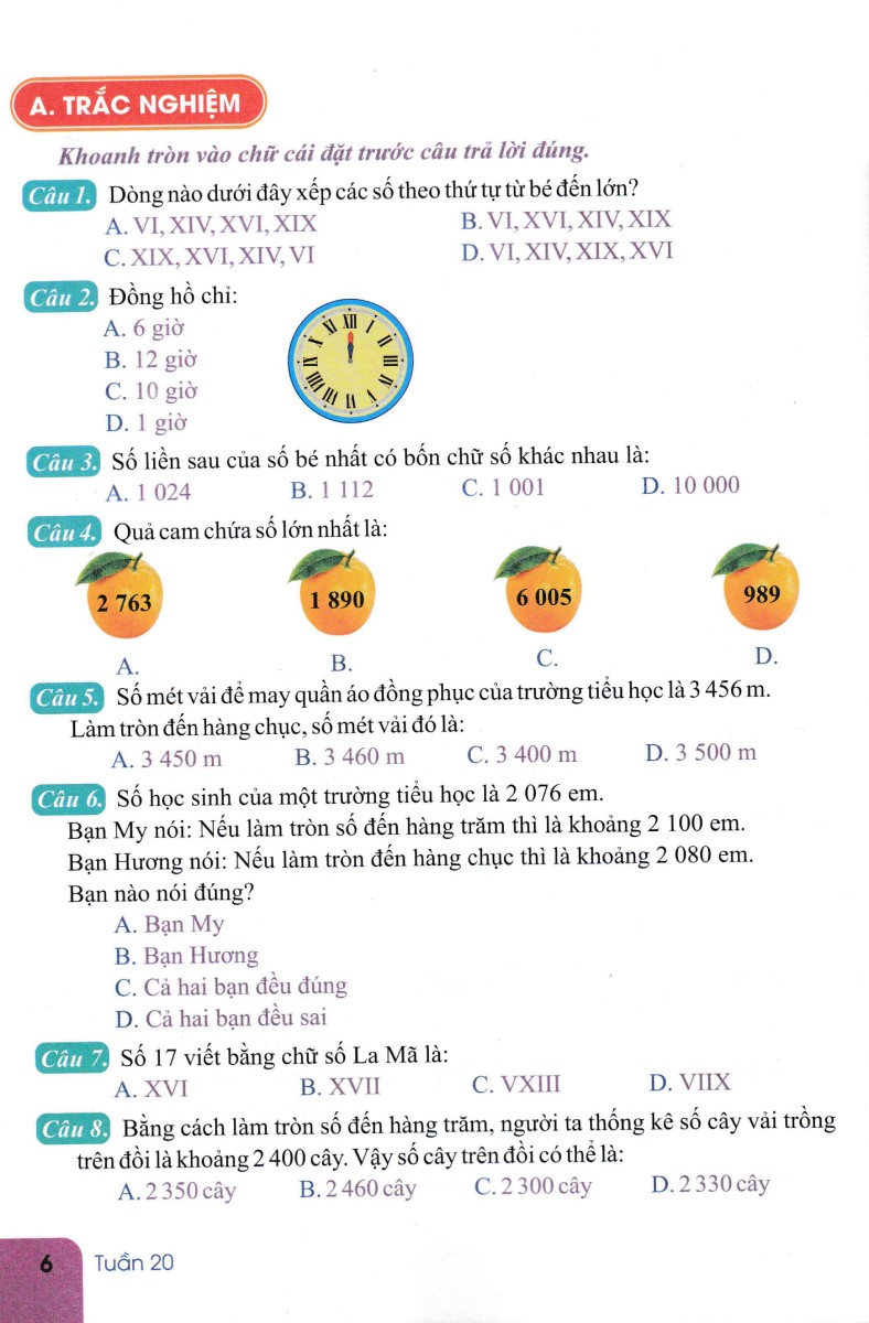 Bài Tập Tuần Toán Lớp 3 - Tập 2 (Bộ Sách Kết Nối Tri Thức Với Cuộc Sống) - ND