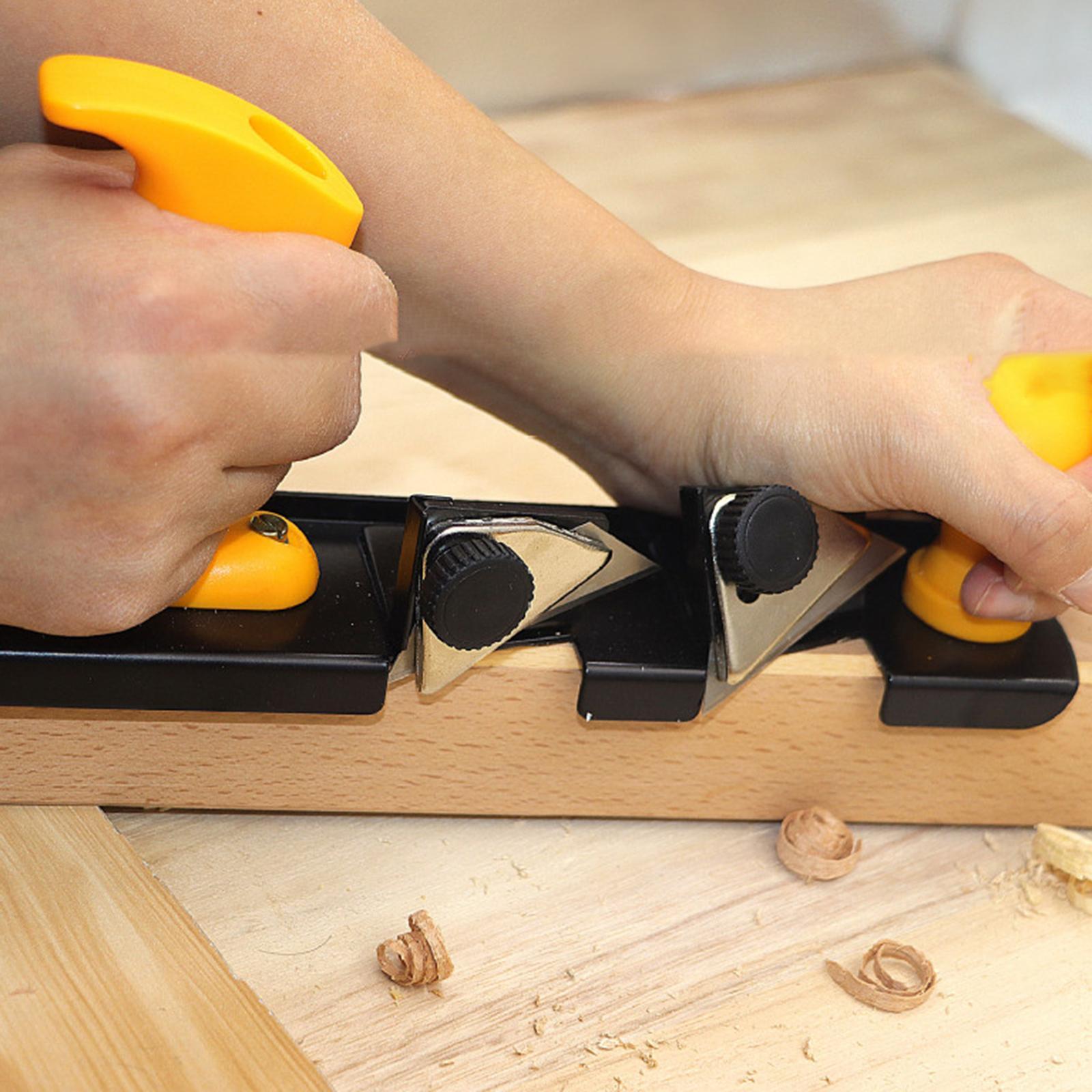 Steel Wood Plainer,Carpentry Tools,Thickness Planer Flattens for Wood Furniture Repair