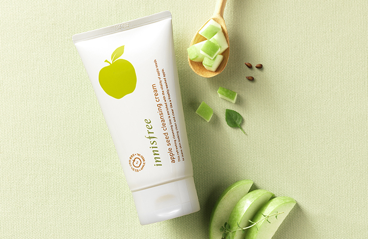 Kem Tẩy Trang Từ Hạt Táo Innisfree Apple Seed Cleansing Cream (150ml)