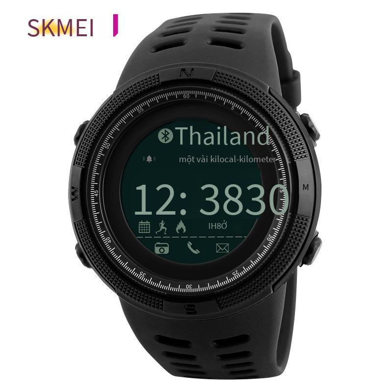 Khuyến mại thời điểm làm đẹp nam chống nước thể thao ngoài trời đồng hồ điện tử đo quãng đường đi calo đa chức năng nam sinh viên mặt lớn đồng hồ