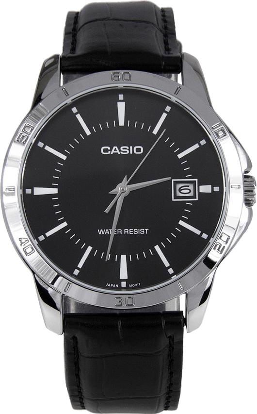 Đồng Hồ Nam Dây Da Casio MTP-V004L-1AUDF (40mm) - Đen