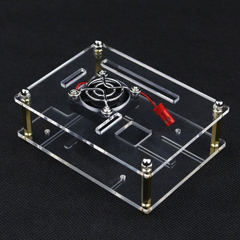 Bo Mạch Tích Hợp Quạt Tản Nhiệt Chuyên Dụng Cho Raspberry Pi 4 / 3b + / 3