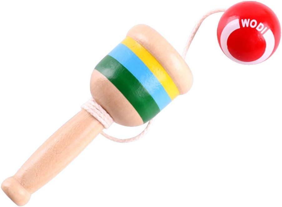 Đồ Chơi Gỗ Kendama Bóng Trò Chơi Đuổi Hình Bắt Bóng Trò Chơi Ném Bóng Tiệc Sinh Nhật Cho Trẻ Em Bé Trai