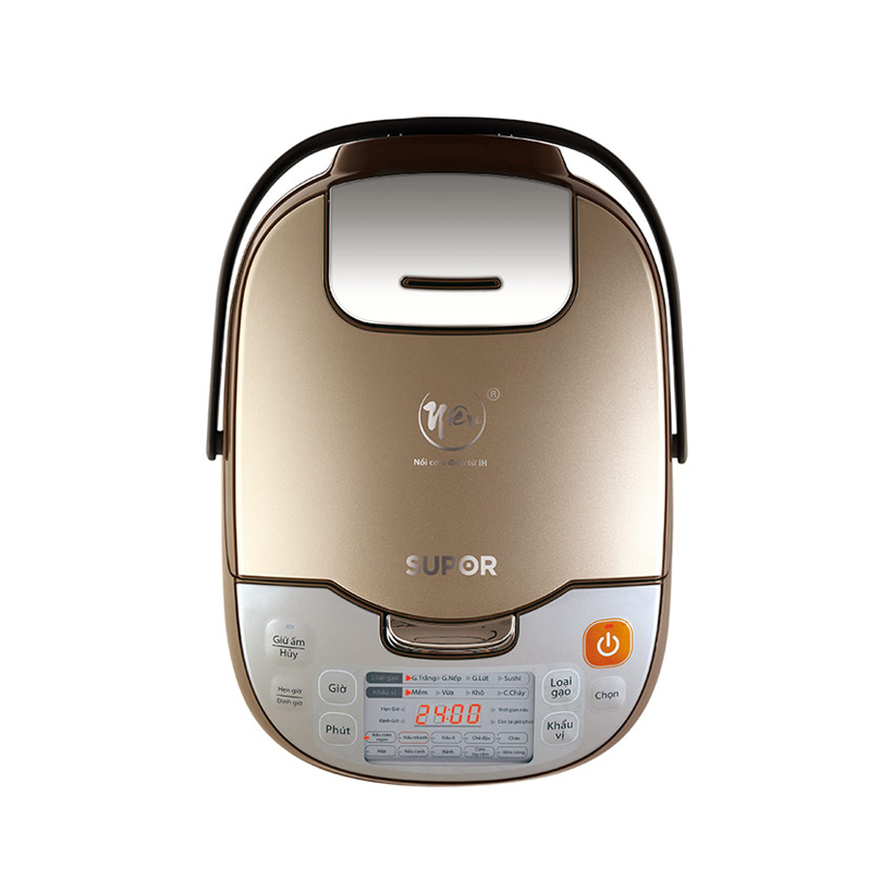Nồi Cơm Điện Từ Cao Tần IH Lòng Nồi Niêu Supor CFXB50HC12VN-120 1.8L - Hàng chính hãng