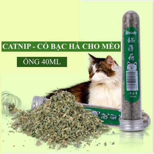 Cỏ Bạc Hà Catnip cho mèo dạng ống, Cỏ bạc hà mèo