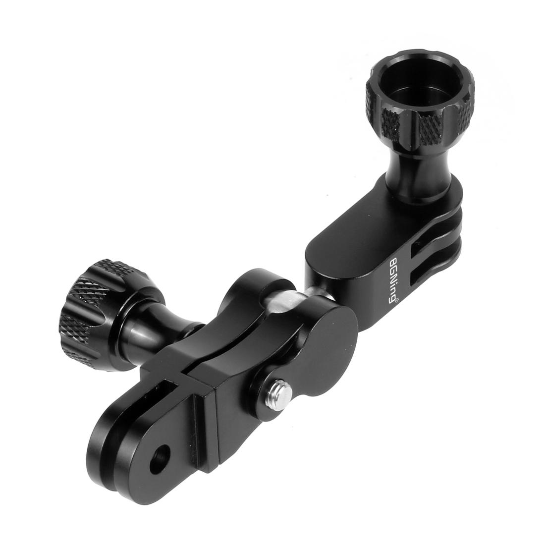 BGNING ALUMINUM 360 độ quay bộ chuyển đổi khớp gắn cho GoPro Hero 10 9 8 7 Max Xiaoyi SJCAM SJ4000 Phụ kiện camera hành động
