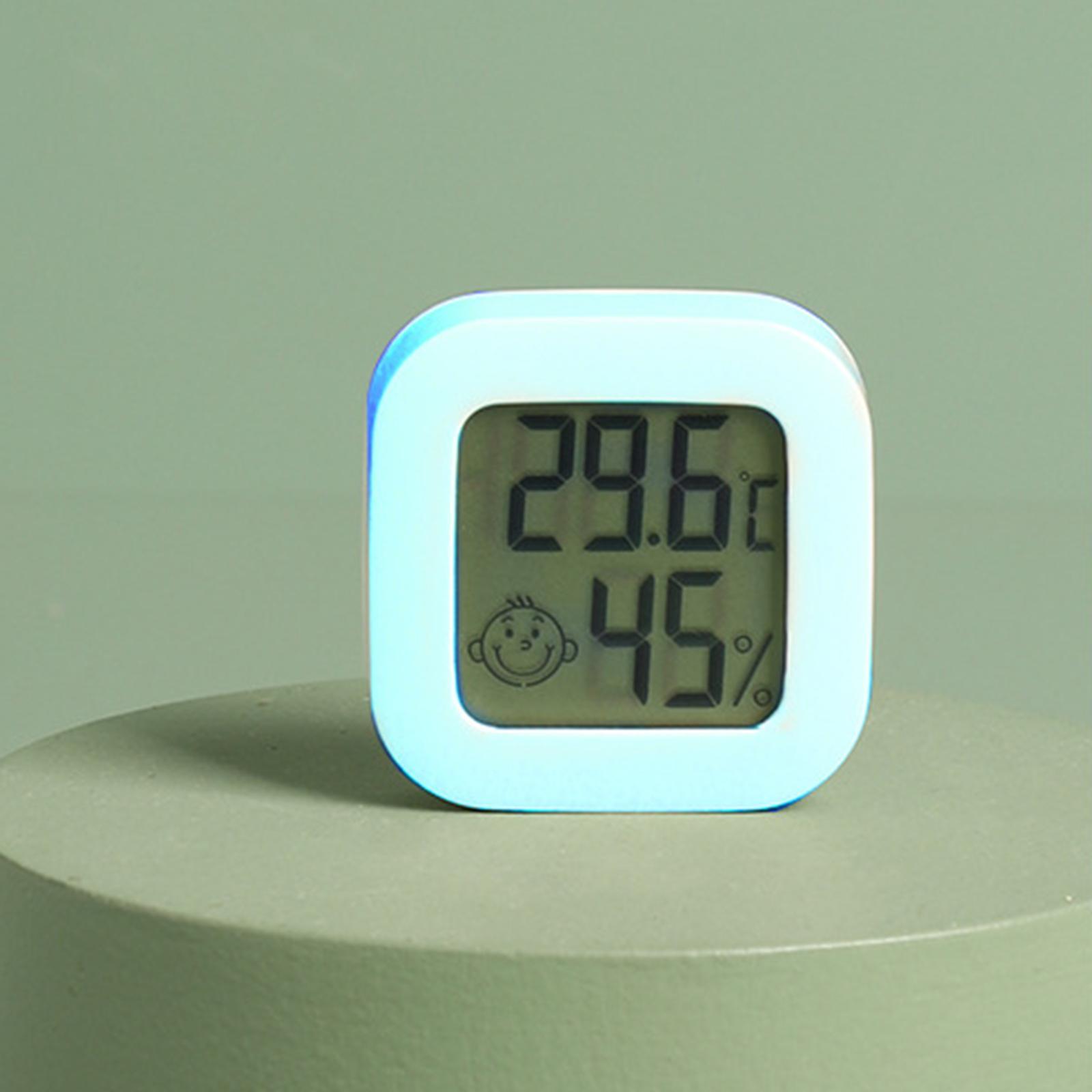 Portable Thermohygrometer LCD Convenient for Home Indoor Chicken Supplies