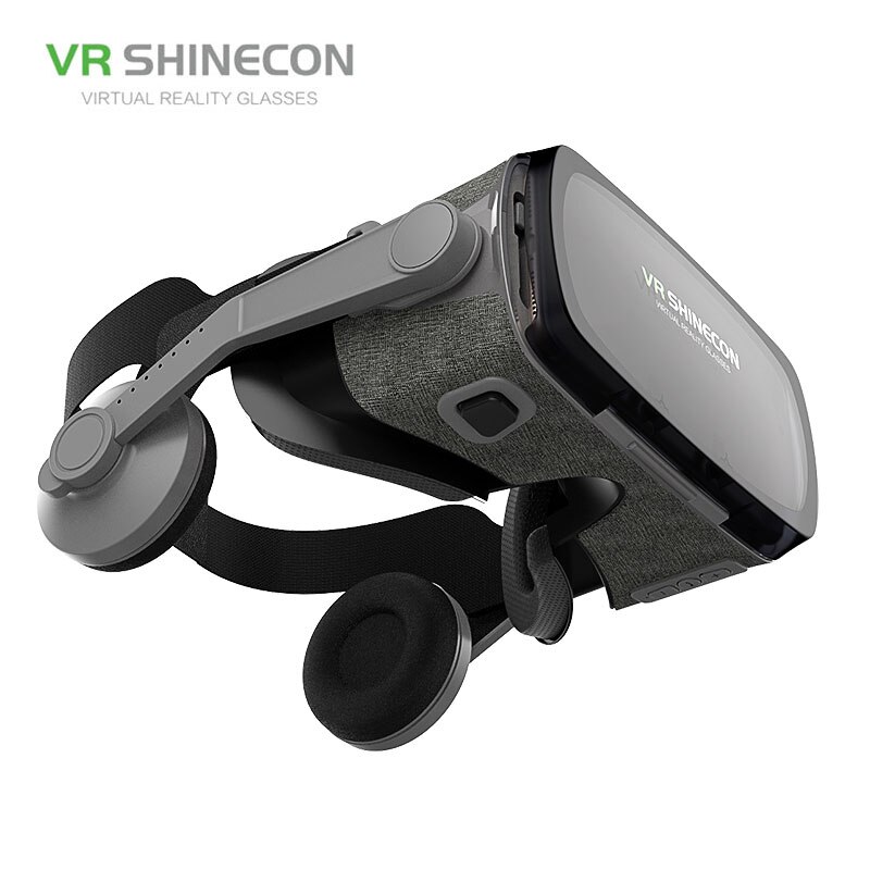 Kính Thực Tế Ảo Bluetooth Hỗ Trợ Màn Hình 6.5inch Có Tai Nghe VR Shinecon G07E/K0