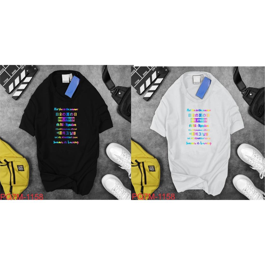 Áo thun tay lỡ Unisex, áo phông form rộng- xưởng MinhKhangSaiGon