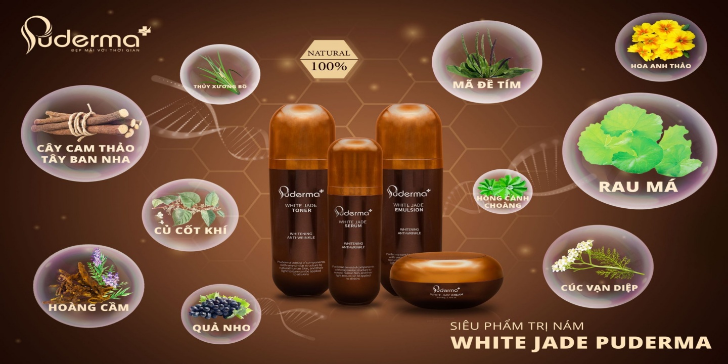 Tinh chất Huyết thanh tái tạo phục hồi Luxury Exosome Ampoule 50ml, phiên bản nâng cấp từ dưỡng hỗ trợ xóa nám Puderma White Jade Serum 50 ml : dưỡng trắng, mờ nám, tàn nhang, tái tạo những tế bào mới, dưỡng trắng, mờ nám, tàn nhang, làm săn chắc làn da.