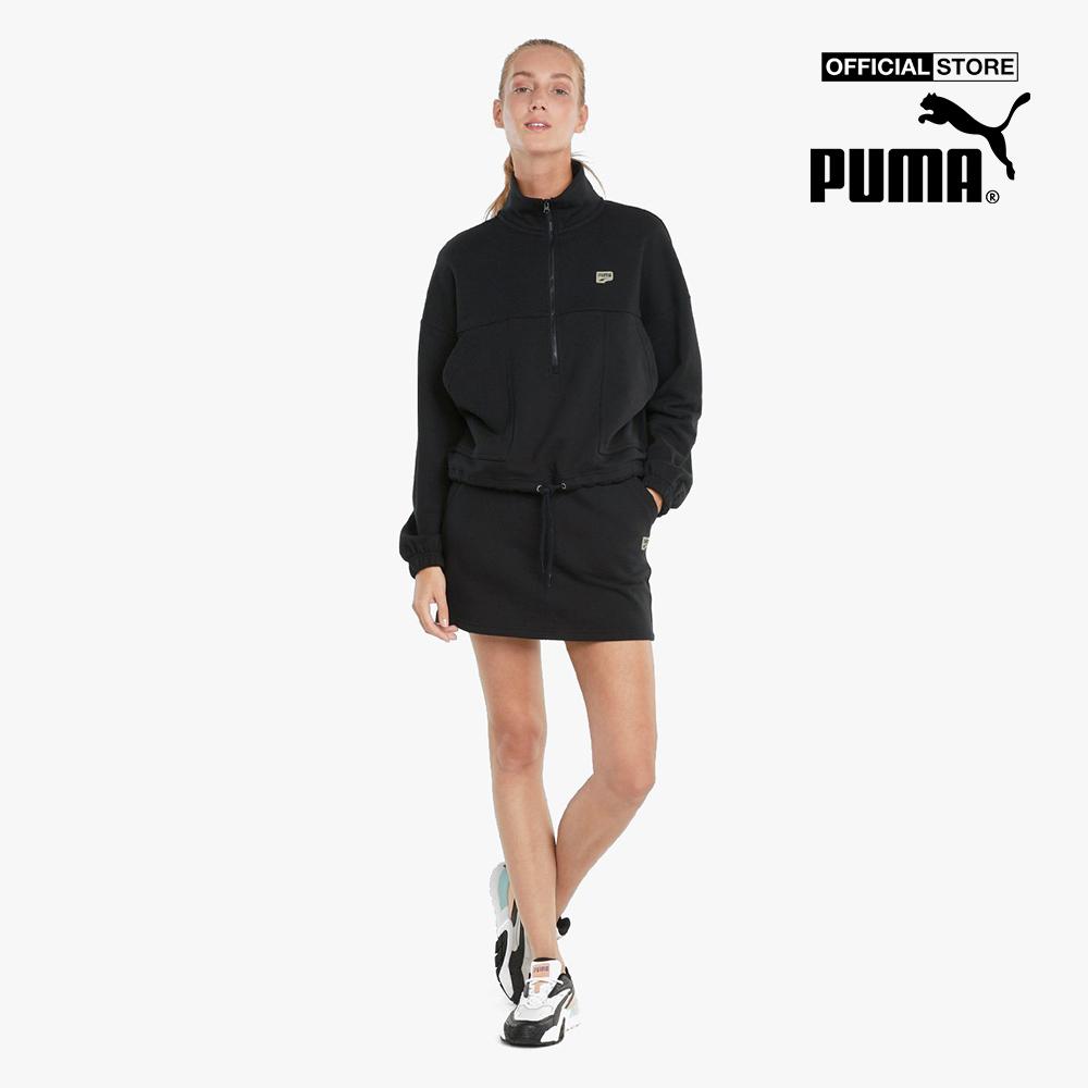 PUMA - Chân váy mini lưng thun Downtown 531694