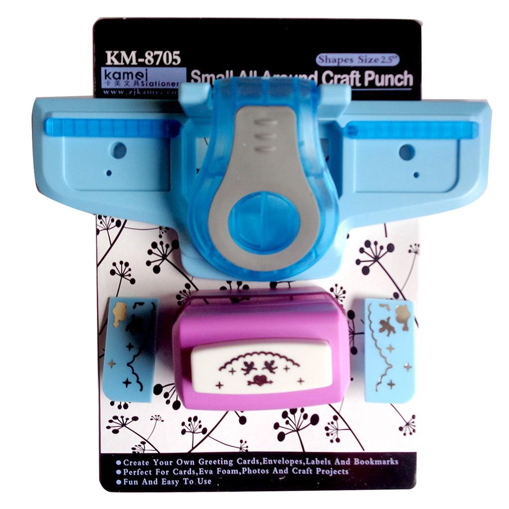 Dụng Cụ Bấm Giấy Tạo Viền KM-8705 -COLORMATE