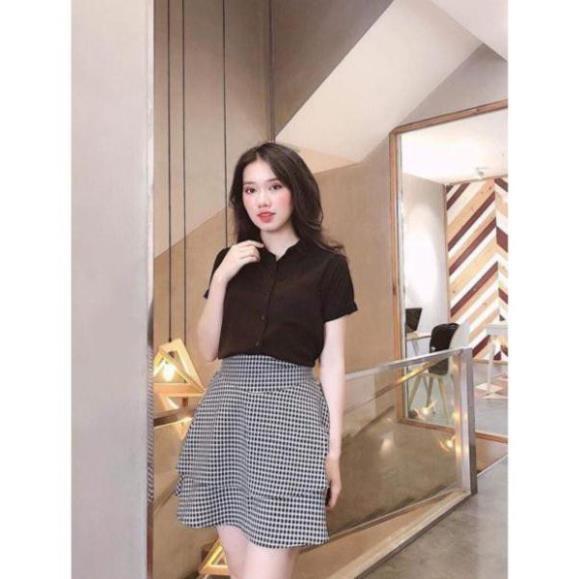 CHÂN VÁY XOÈ 2 TẦNG CÓ QUẦN BÊN TRONG