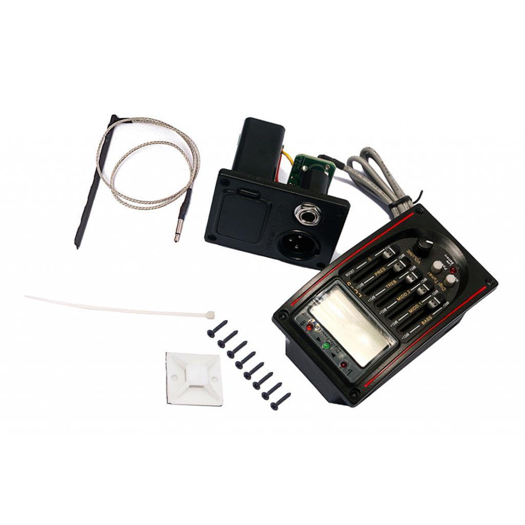 Guitar Pickups 5 Tuner Guitar Preamp Equalizer