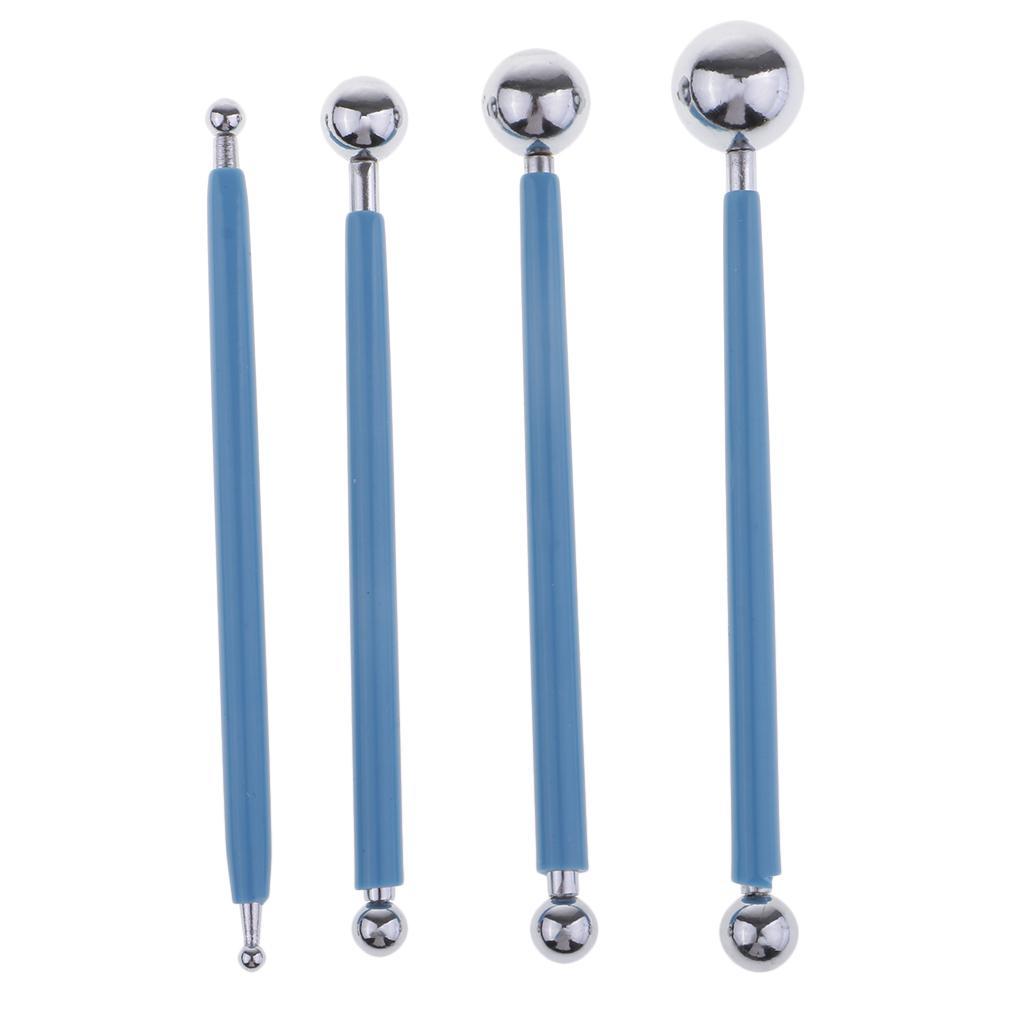 15x Mixed Sculpting Modeling Dotting Clay Tools for Embossing Clay Pottery