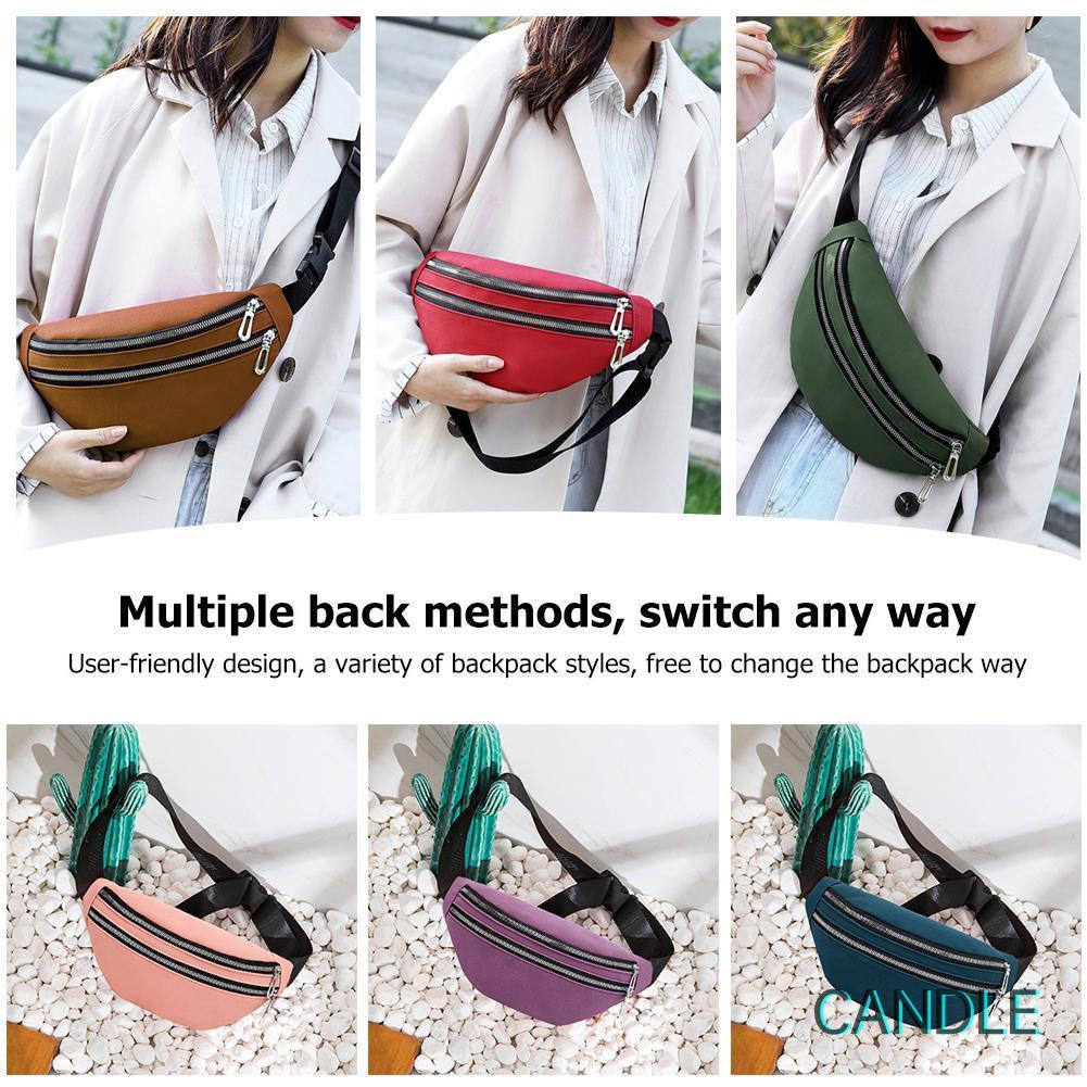 Túi Đeo Chéo Da Lộn Khóa Kéo Thời Trang Cho Nữ