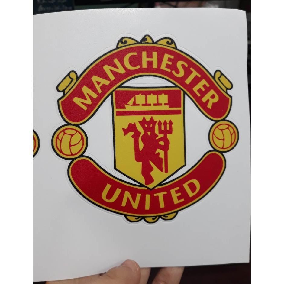 Decal dán xe, laptop,điện thoại hình câu lạc bộ đội tuyển bóng đá, đá banh theo yêu cầu, Chelsea, MU, Arsenal